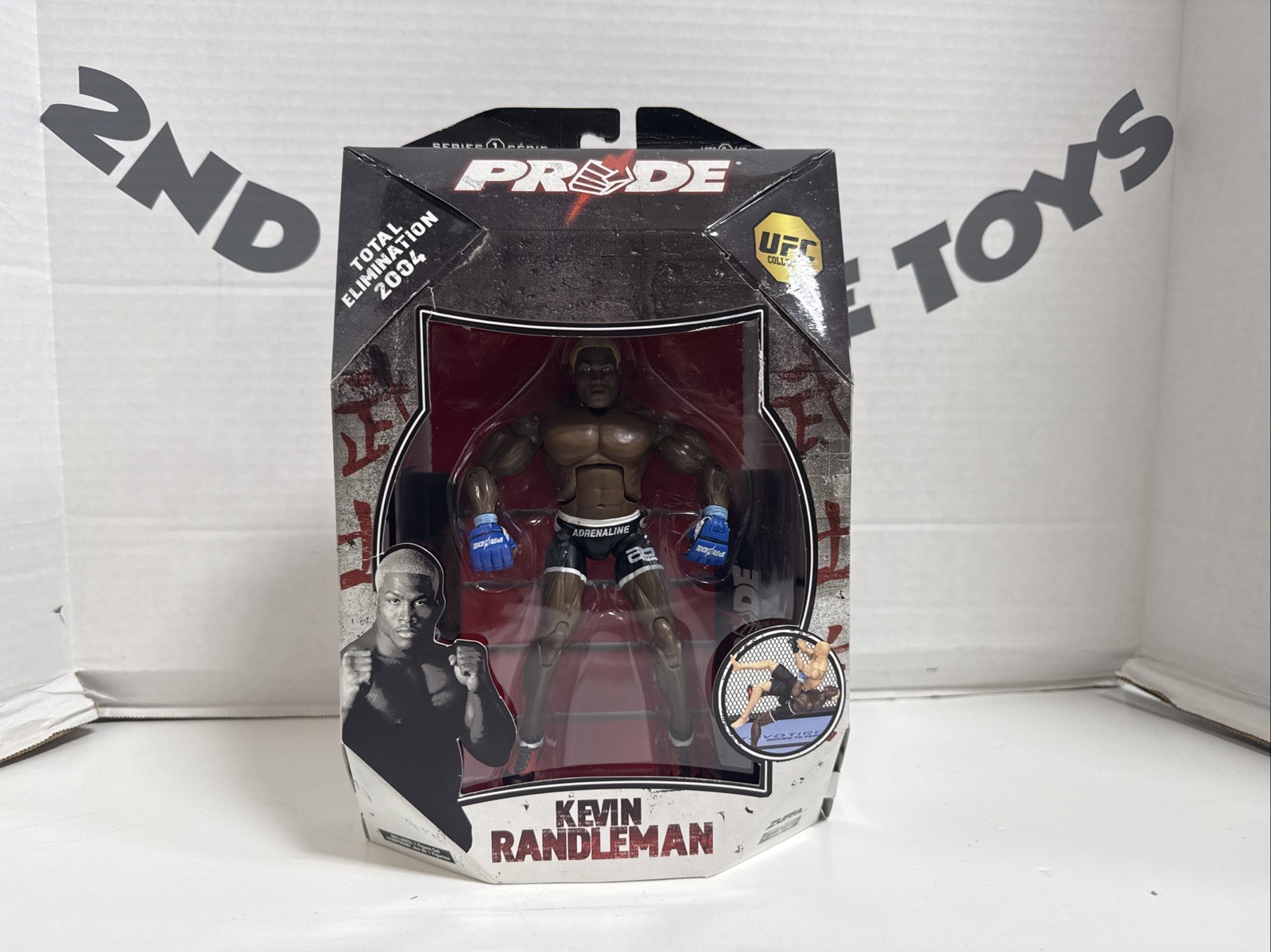 Kevin Randleman Pride Total Elimination 2004 Action Figure NEW 2009 MMA UFC