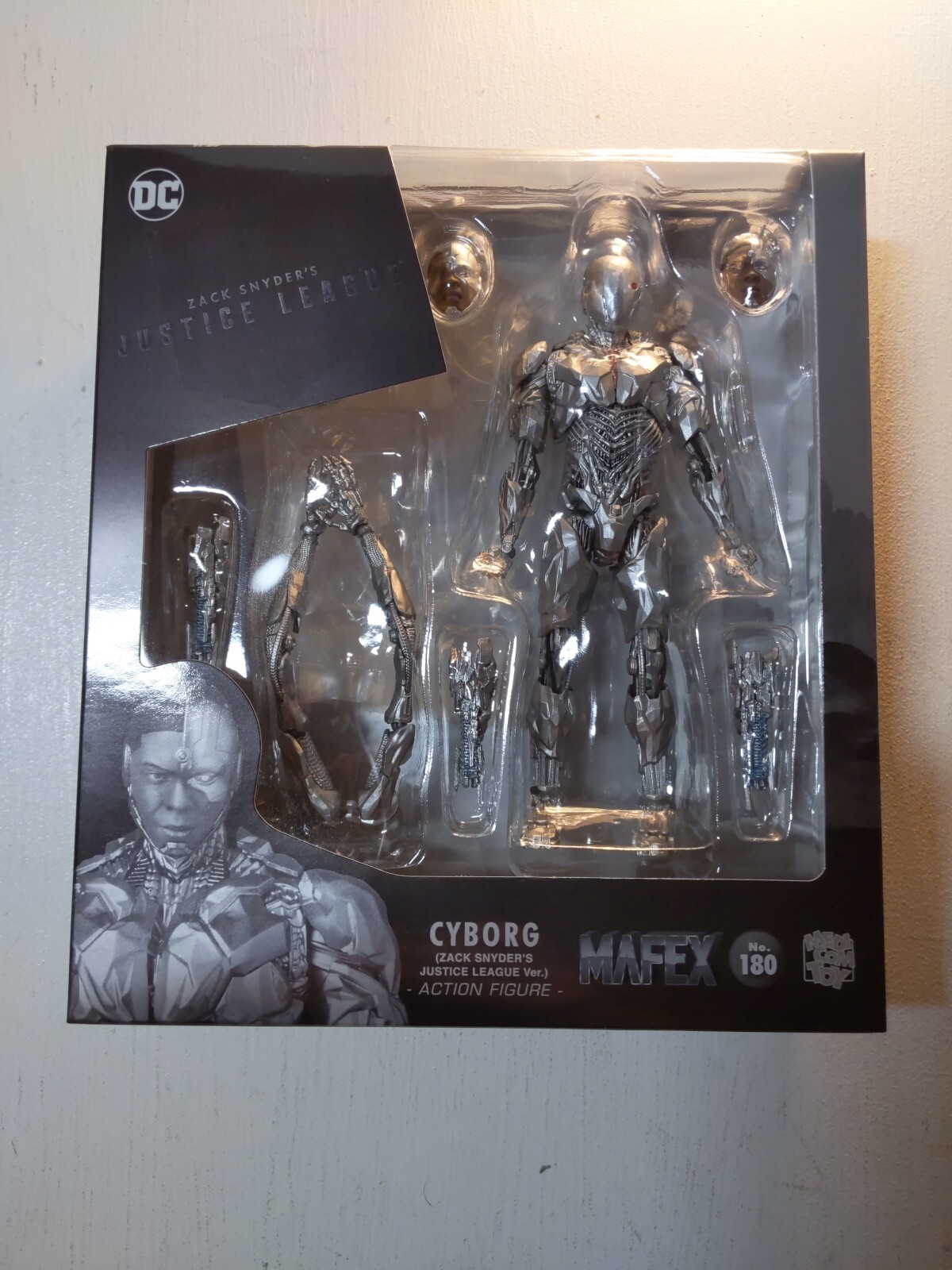 Mafex No. 180 Cyborg Zack Snyder&rsquo;s Justice League Figure Medicom New Sealed