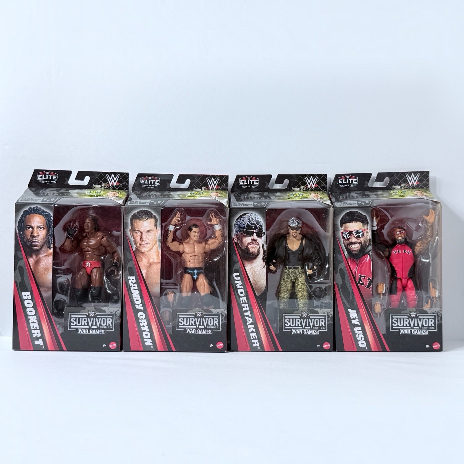 WWE Elite Survivor Series 2026 Complete Set of 4 Mattel Michael Cole BAF