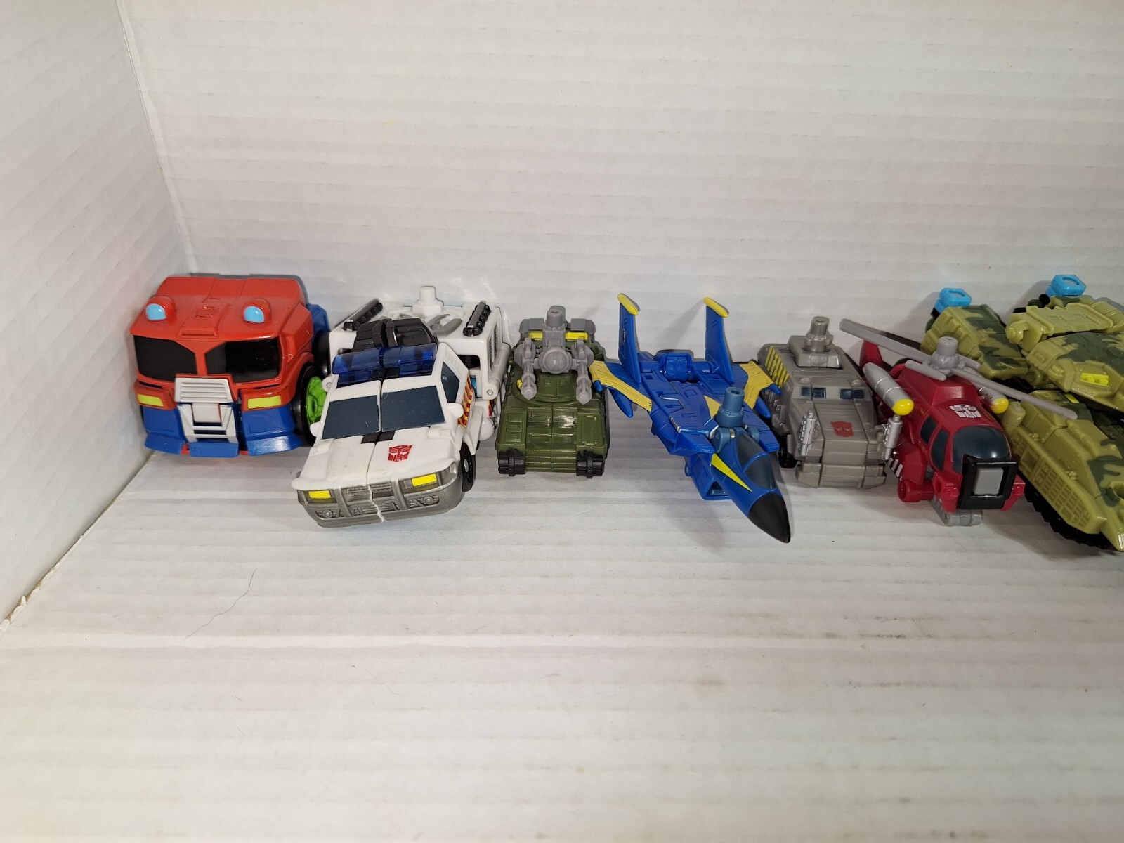Transformers For All Ages 12 Pcs Lamborghini Truck Tank Helicopter