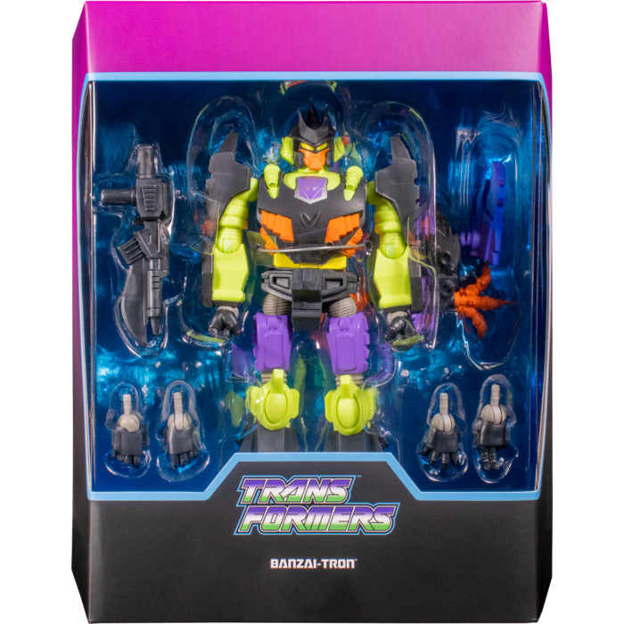 Super7 Ultimates! Transformers « Banzai-Tron » 7&Prime; Action Figure *NEW* 2022 Hasbro