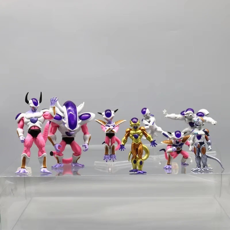 Lot 8 Frieza Dragon Ball Z Figures – Set PVC Collection Anime