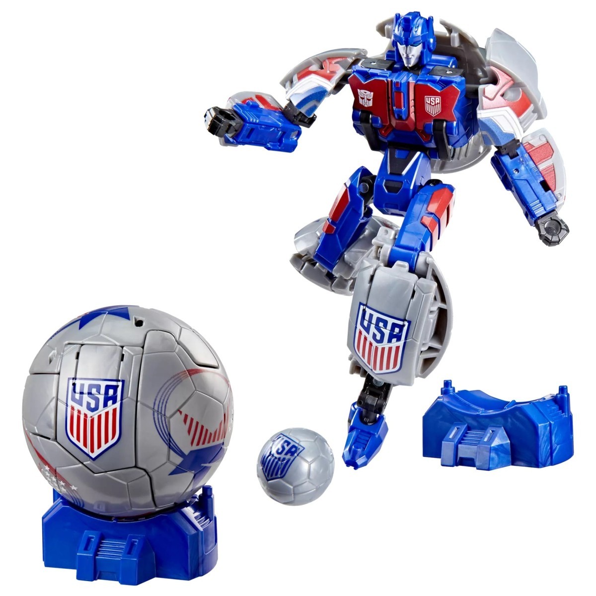 Transformers USA Soccer 2-in-1 (2026) BREAKAWAY 5&Prime; Figure! #G2247