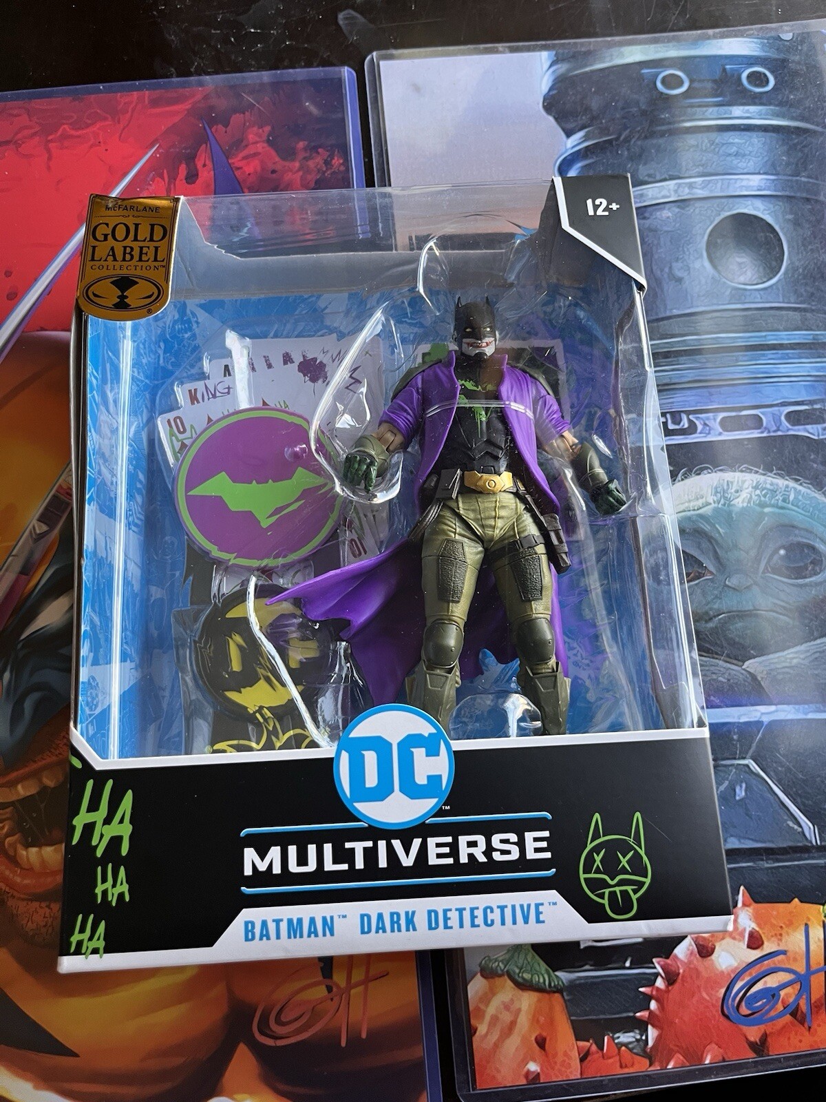 McFarlane Toys 7&Prime; Batman Dark Detective Gold Label Action Figure (Jokerized)…