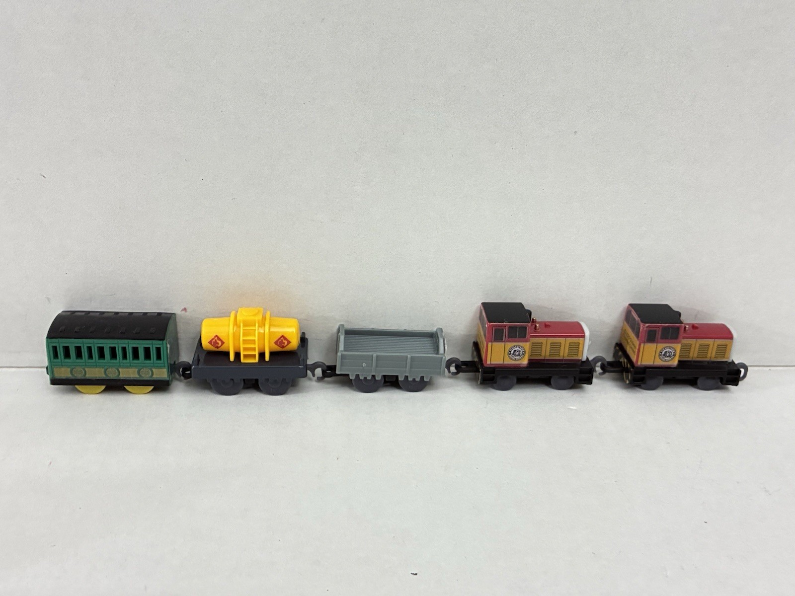 Tomy Thomas Plarail Capsule Trains Dart with Troublesome Truck and Coach