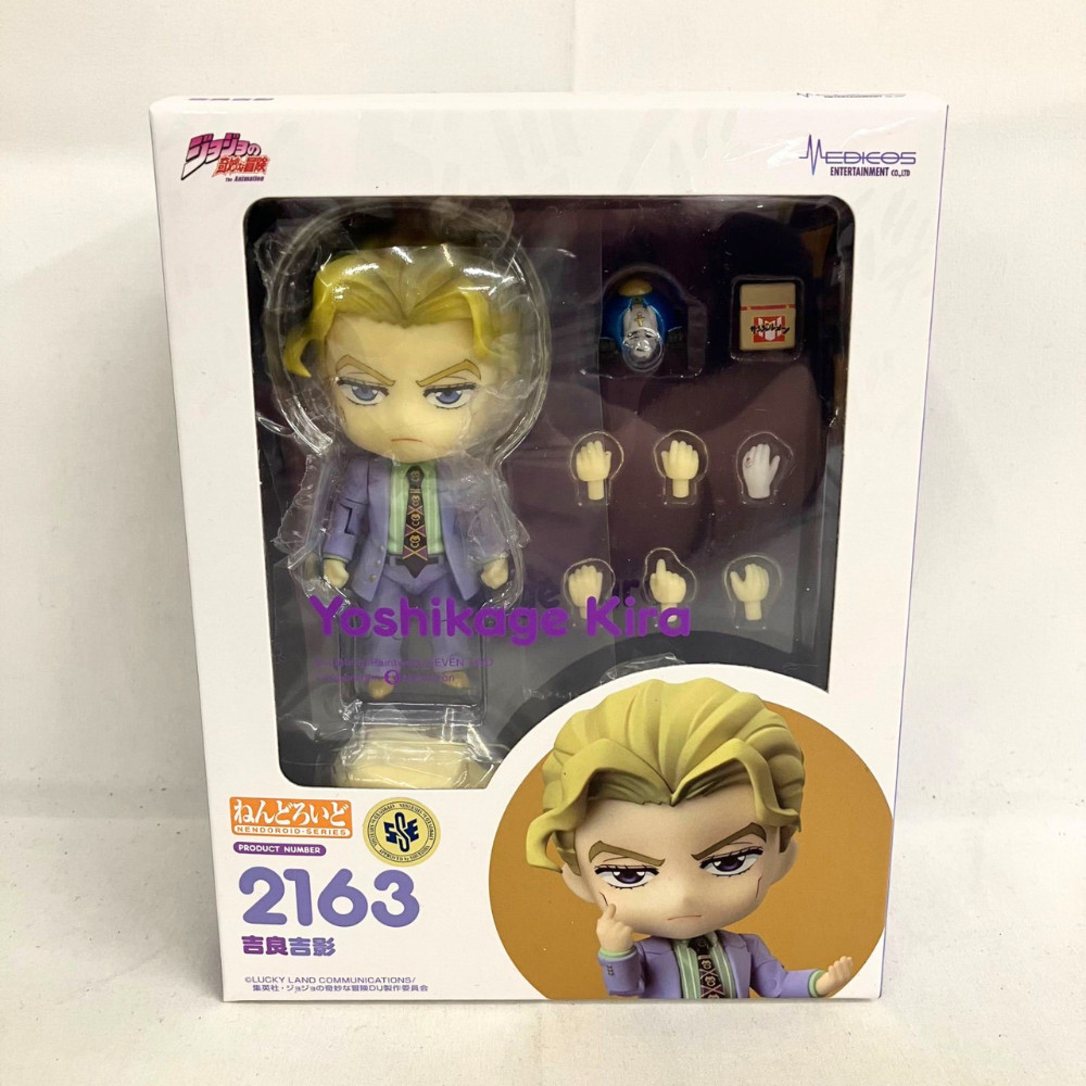 Nendoroid 2163 JoJo&rsquo;s Bizarre Adventure Part 4 Yoshikage Kira Action Figure F/S