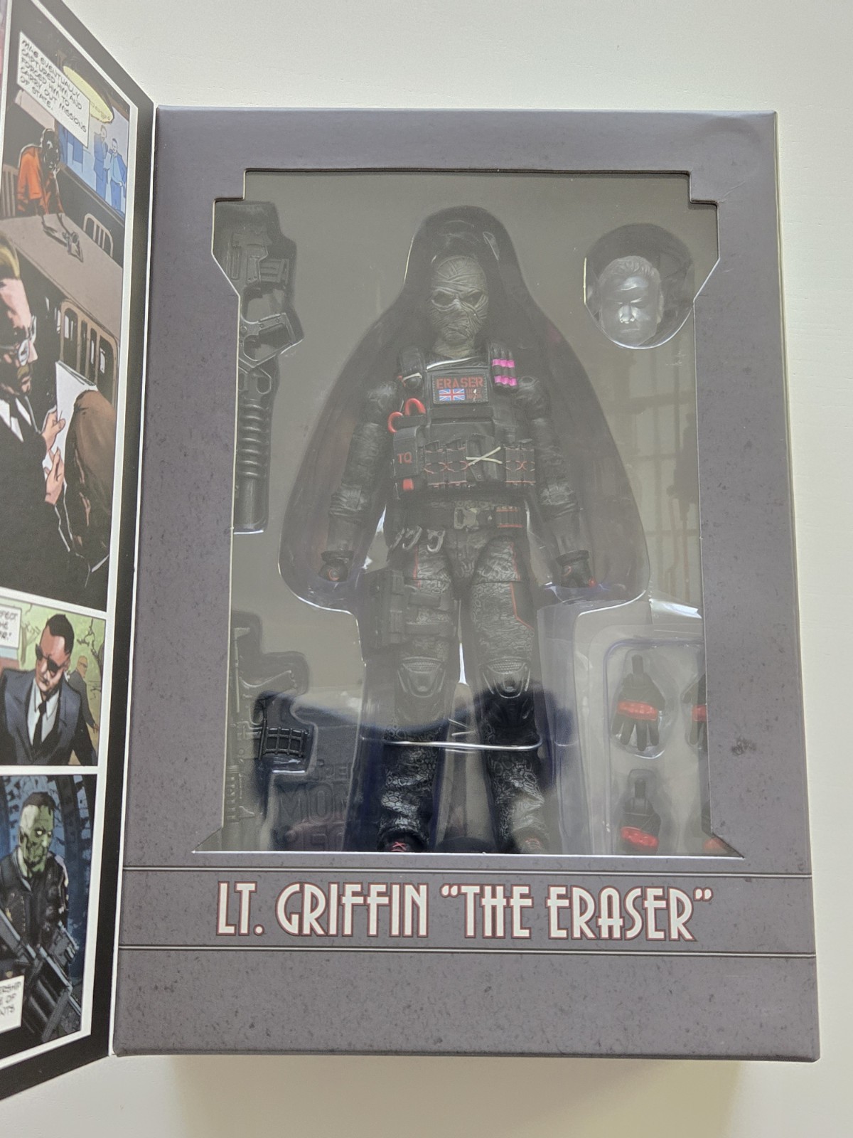 OPERATION MONSTER FORCE 1:12 LT. GRIFFIN THE ERASER 6” ACTION FIGURE GI JOE MISB