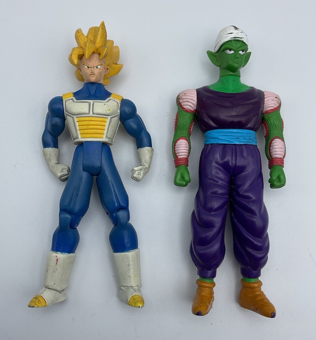Lot of 2 – Dragon Ball Z 5.5” Action Figures – Super Saiyan Goku and Piccolo