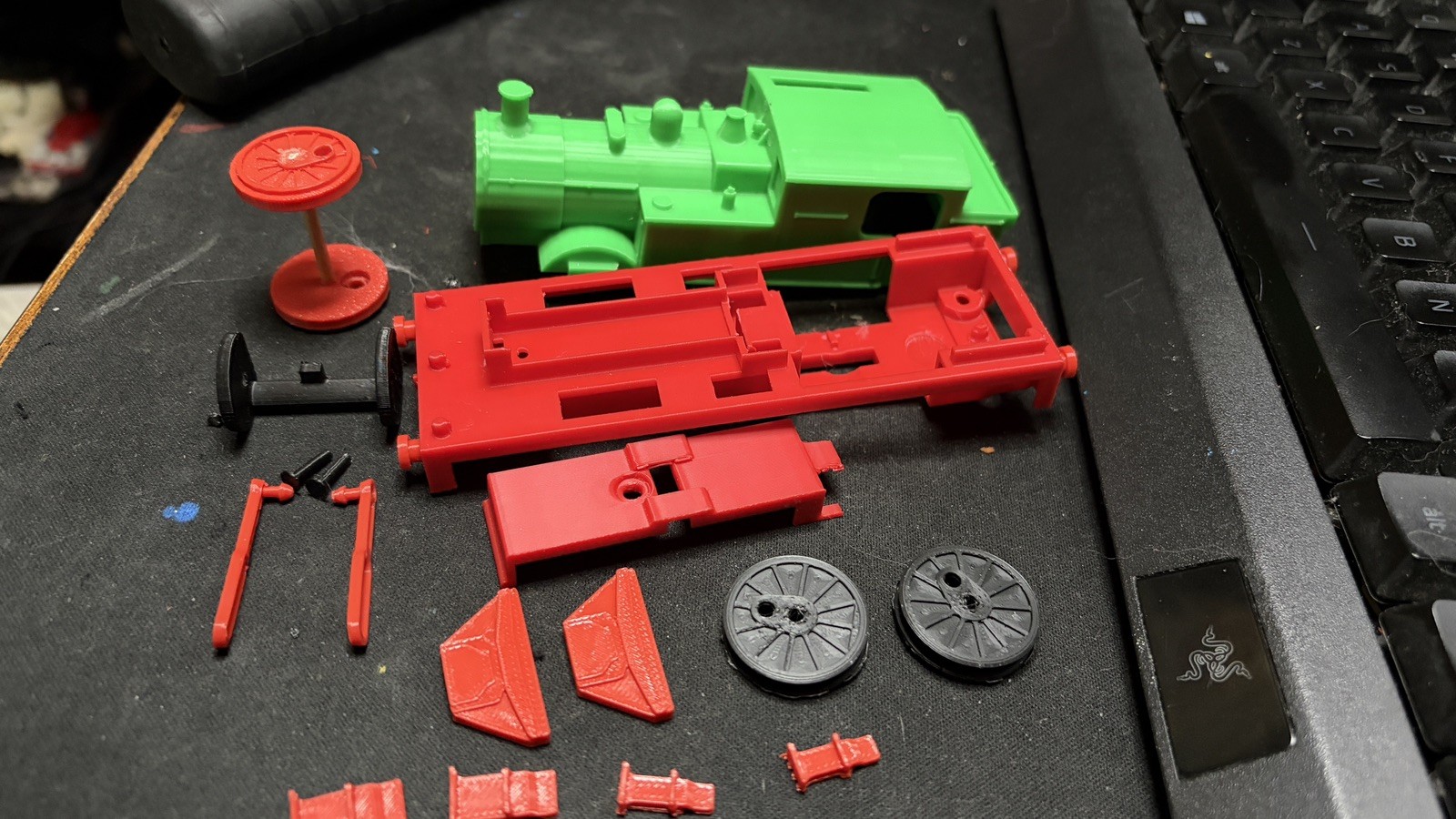 Thomas & Friends Trackmaster Custom 3D Printed Oliver Kit