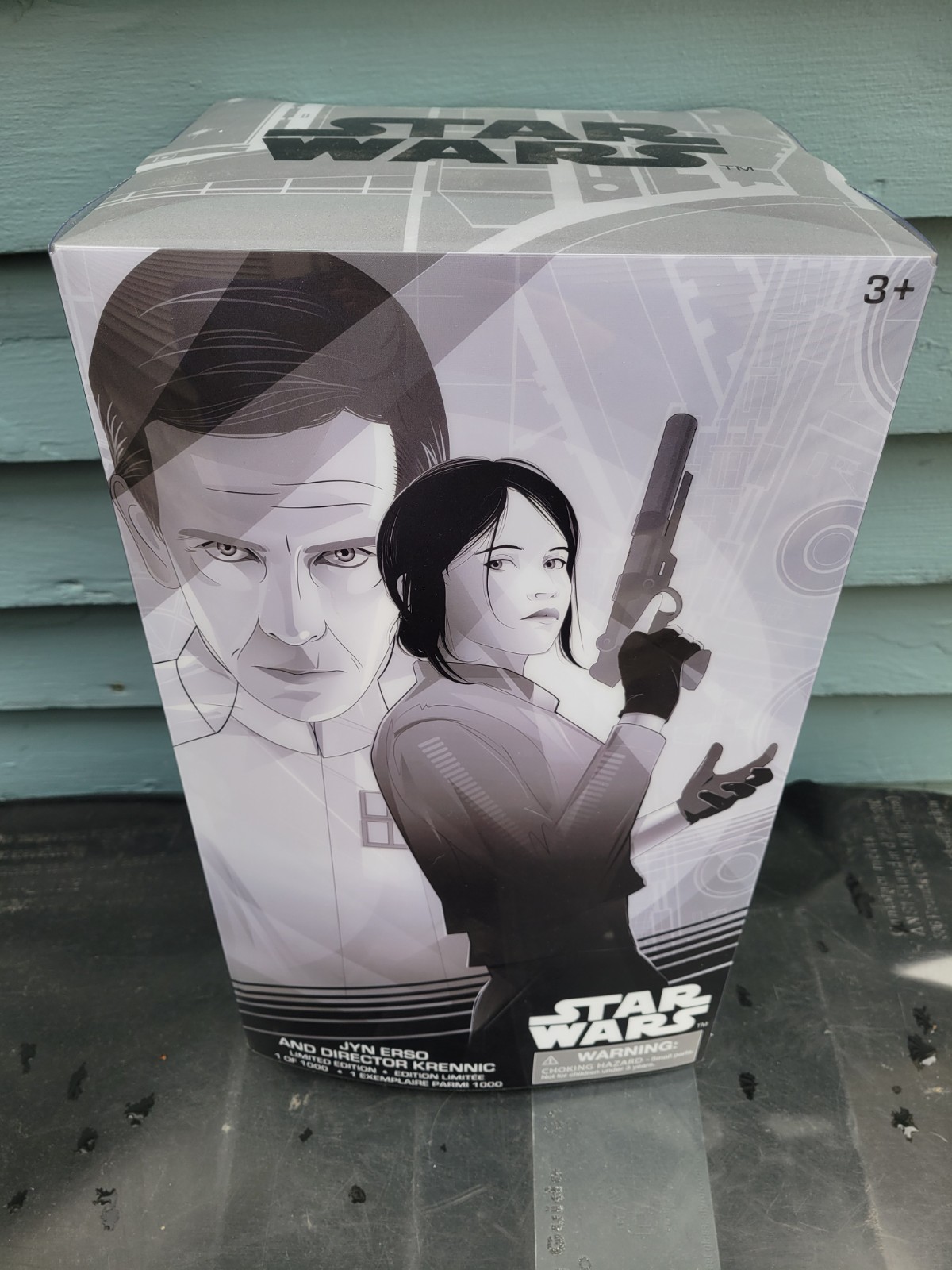 STAR WARS JYN ERSO DIRECTOR KRENNIC /1000 DISNEY STORE EXCLUSIVE 12&Prime; D23 EXPO