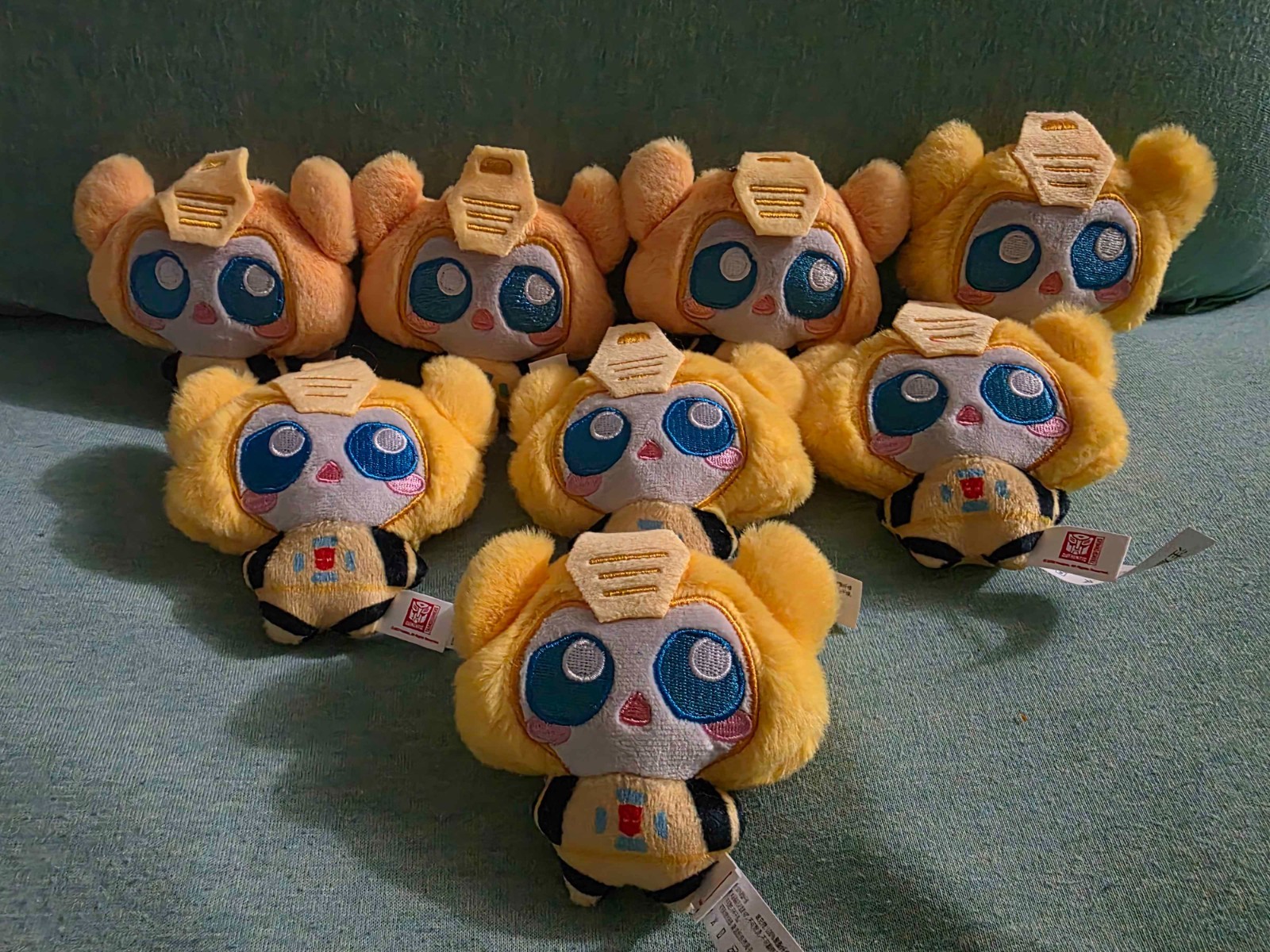 Transformers Roll Out Mini Plush Keychain Reesee