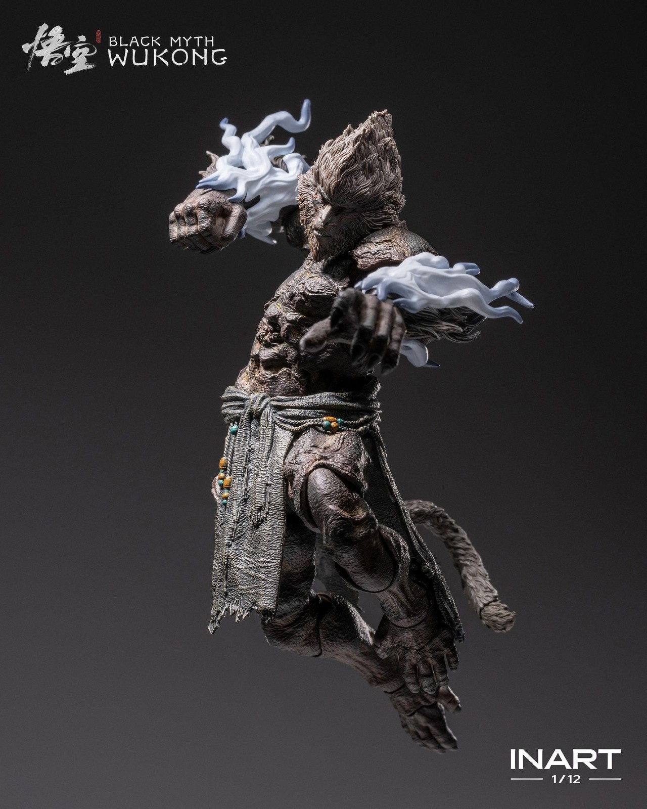 Inart 1/12 SCALE Black Myth: Wukong – Stone Monkey Action Figure