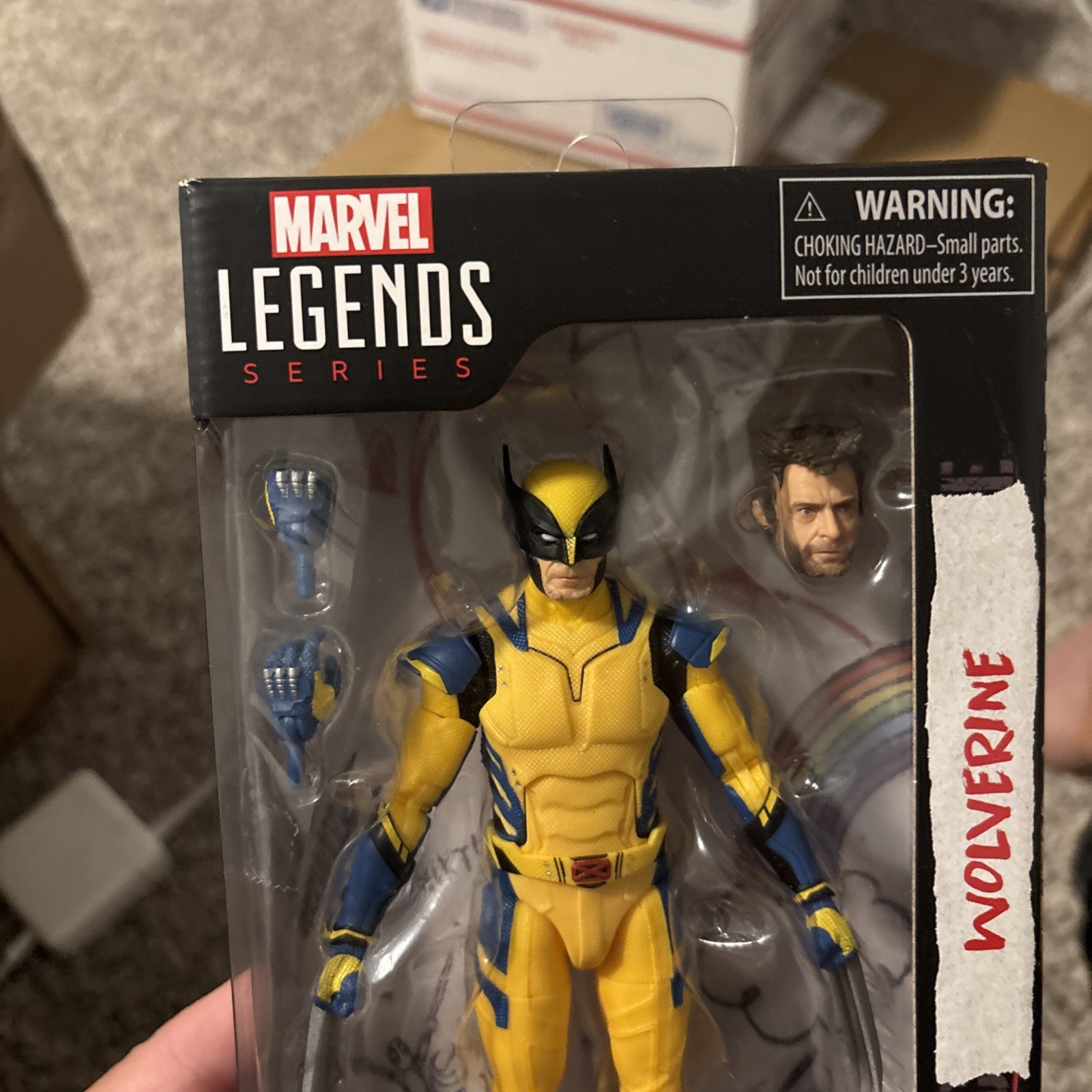 HASBRO MARVEL LEGENDS DEADPOOL & WOLVERINE – WOLVERINE 6&Prime; ACTION FIGURE New