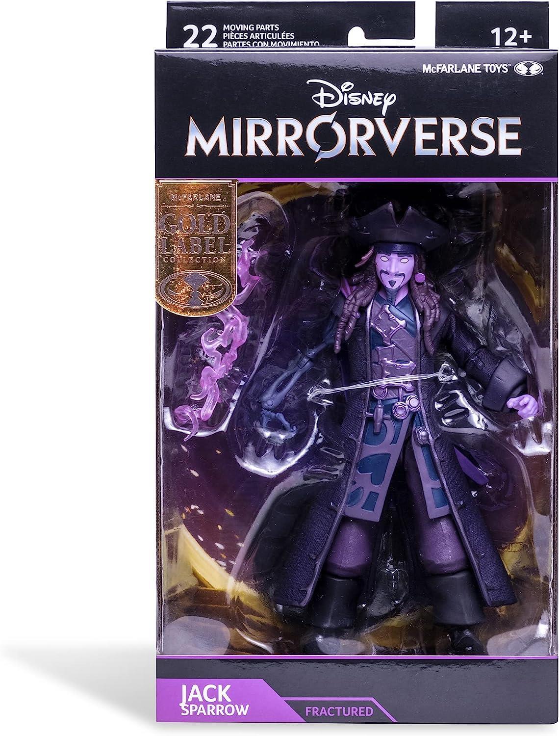 Disney Mirrorverse 7in Scale Wv2 Sparrow Fractured Action Figure