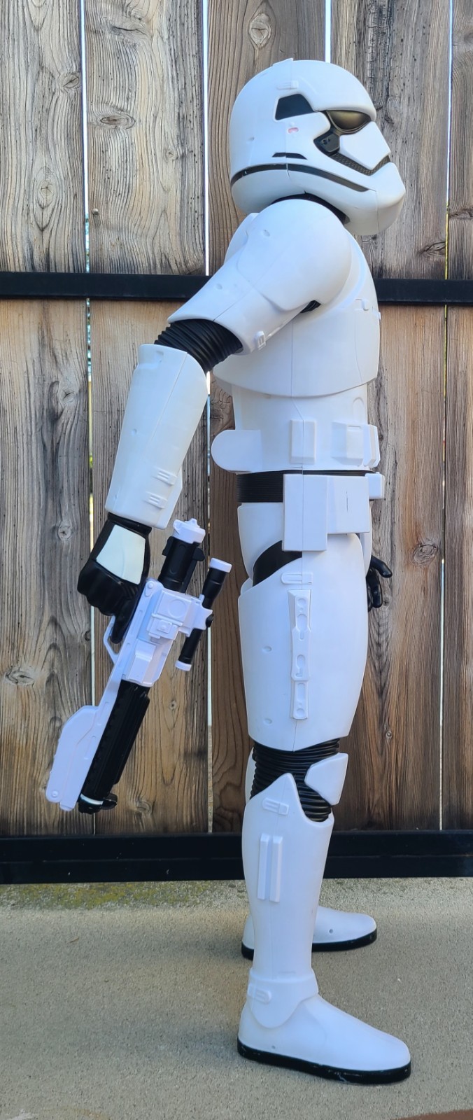 Star Wars Stormtrooper First Order Battle Buddy 48&Prime; by Jakks Pacific w/Sounds