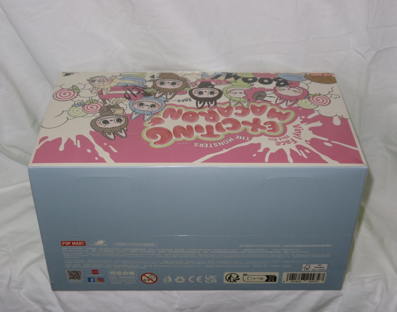 Pop MART Labubu Exciting Macaron Sealed Full Case (6 Blind Boxes)