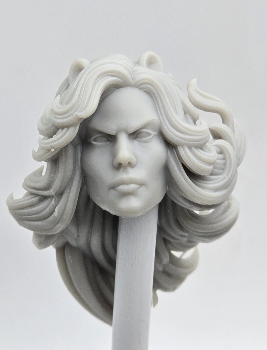 3d Print CHEETAH COMIC LARGE HEAD 1:10 7&Prime; SELECT DC MULTIVERSE SCALE