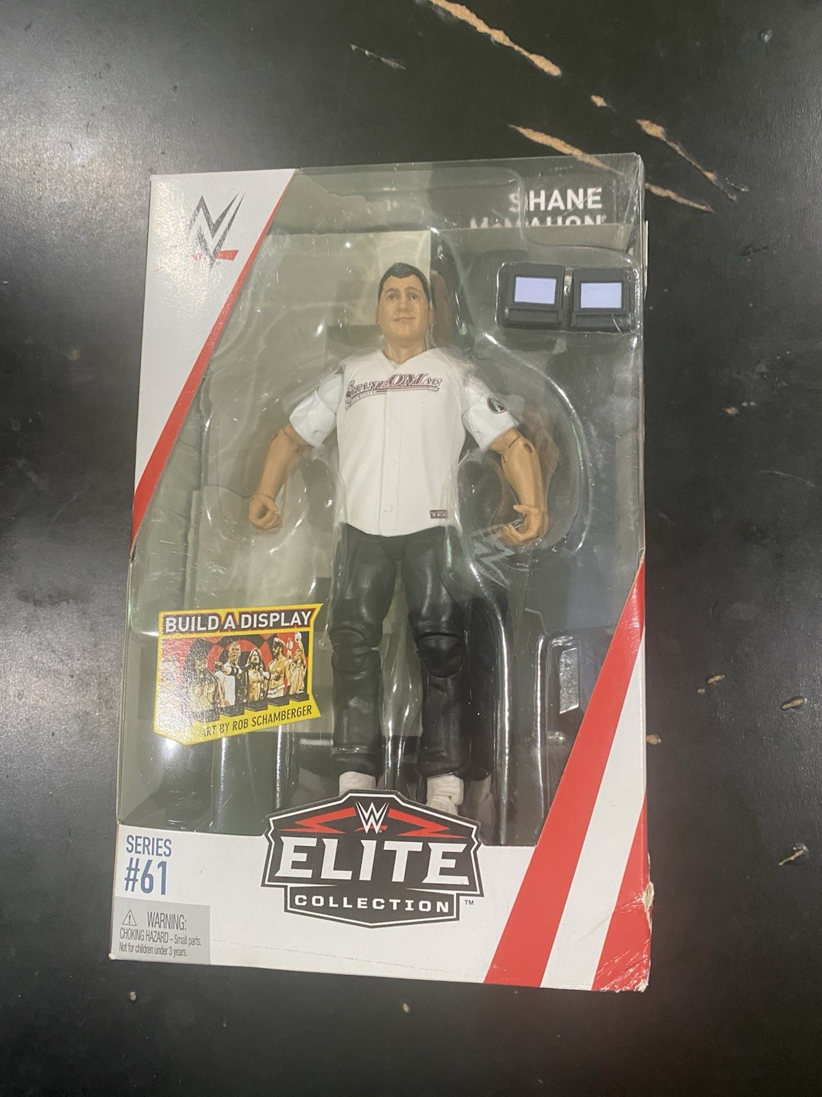 Wwf WWE SHANE MCMAHON MATTEL ELITE COLLECTION SERIES 61 WRESTLING ACTION FIGURE