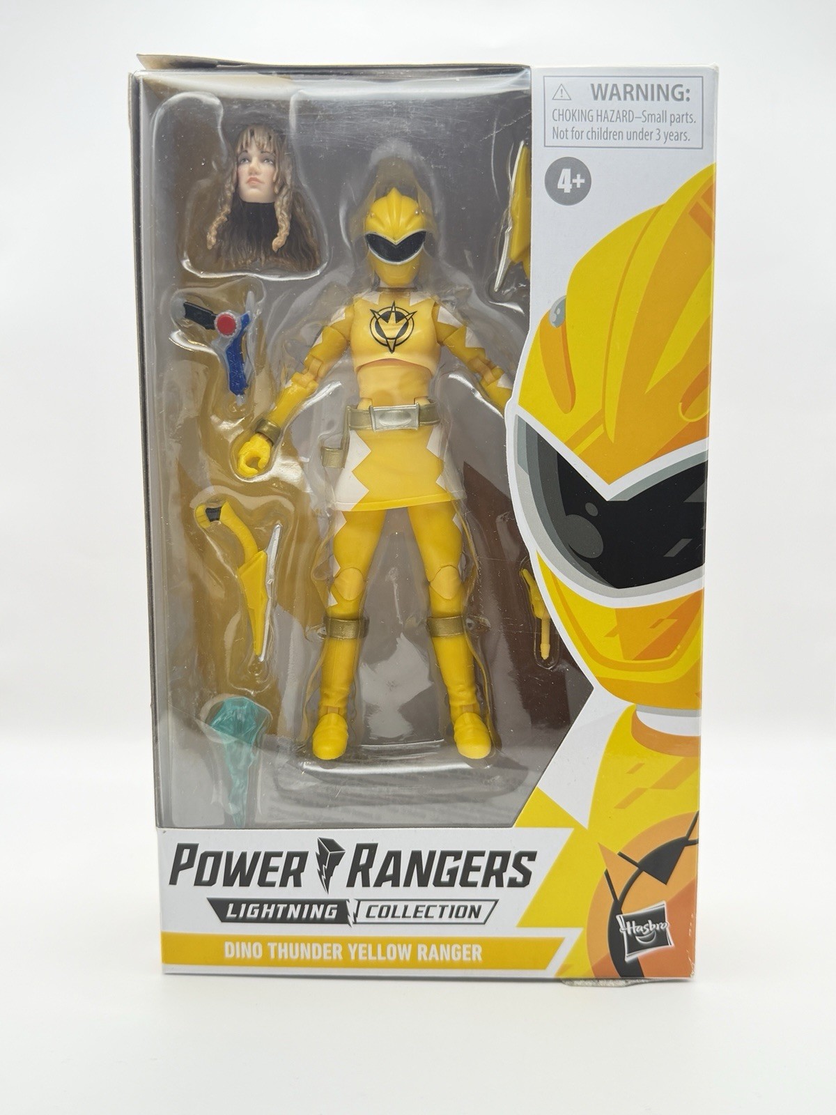 Power Rangers Lightning Collection Dino Thunder Yellow Ranger Kira OPEN BOX