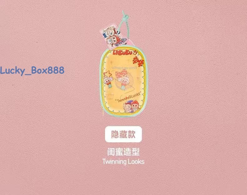 Set of 4pcs POP MART The Monsters Hair Salon Series Display Bag Blind Box Sealed