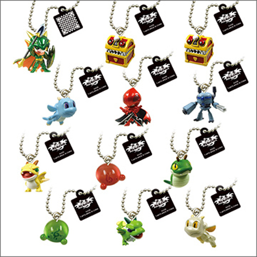 Monster Retsuden Oreca Battle: ROBOT TYPE I 0.8&Prime; Inch Keychain Figure