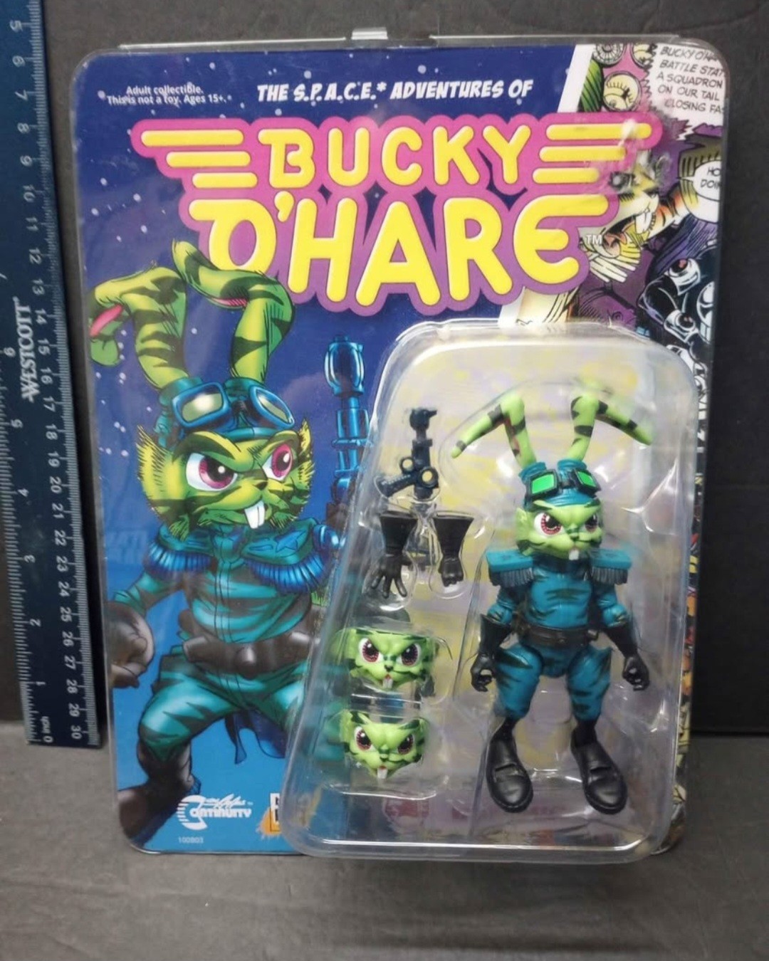 The S.P.A.C.E. Missions Of Bucky O&rsquo;Hare Stealth Mission Bucky Action Figure New