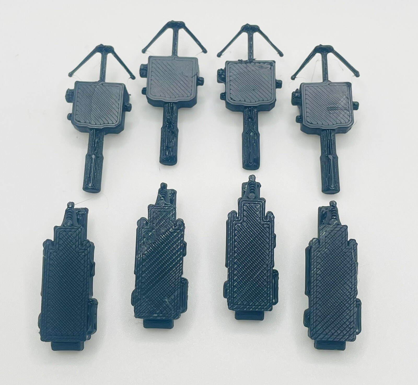Vintage Kenner The Real Ghostbusters Set Of PKE Meter & Traps 8x 3D Printed