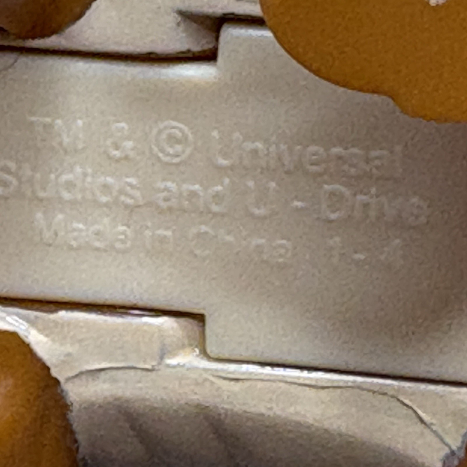 Universal Studios Land Before Time LittleFoot Ducky Piggy Coin Bank Toy VTG