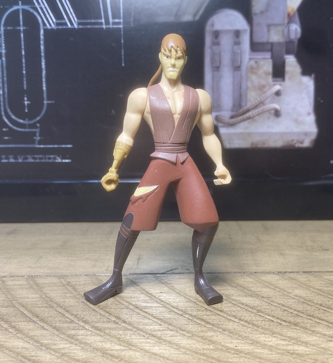 ANAKIN SKYWALKER Tartakovsky Clone Wars 2D Micro Series STAR WARS 2005 3.75in.