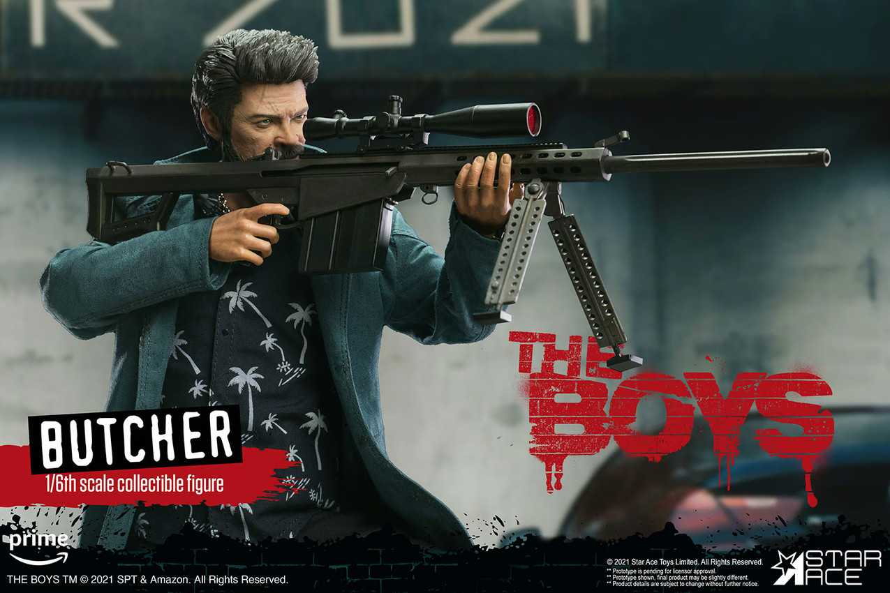 Billy Butcher Deluxe Sixth Scale Figure Star Ace Toys Ltd 1/6 th scale