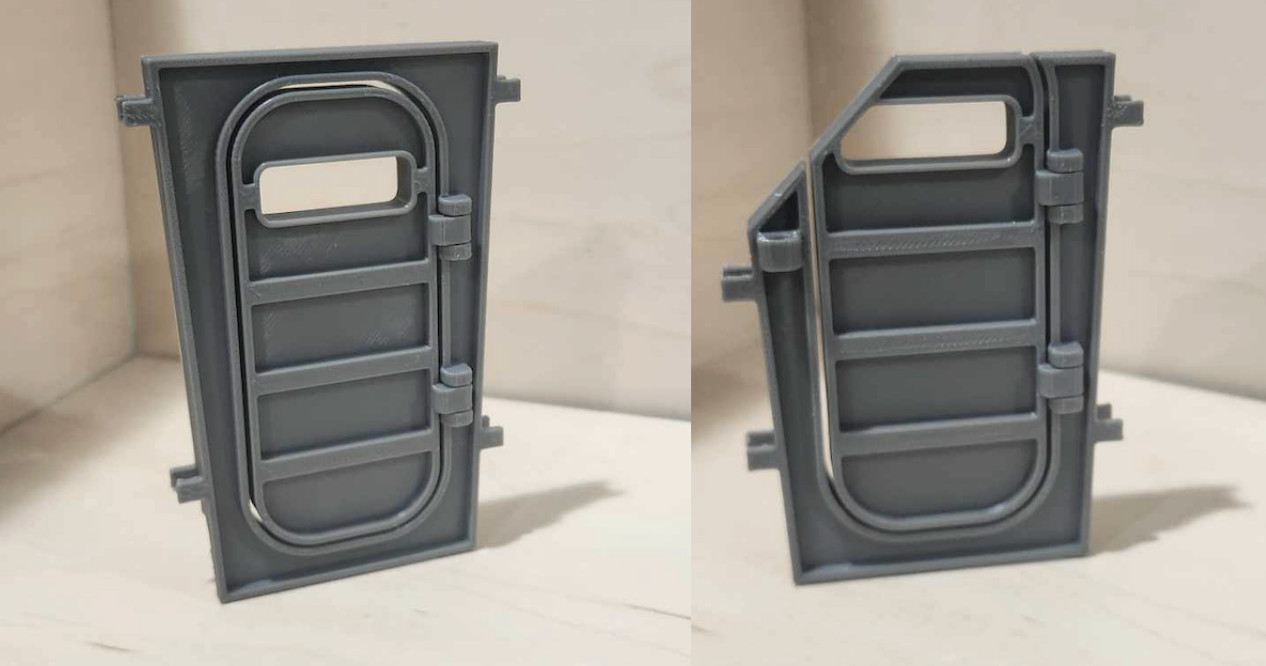 GI Joe Mobile Command Center Doors