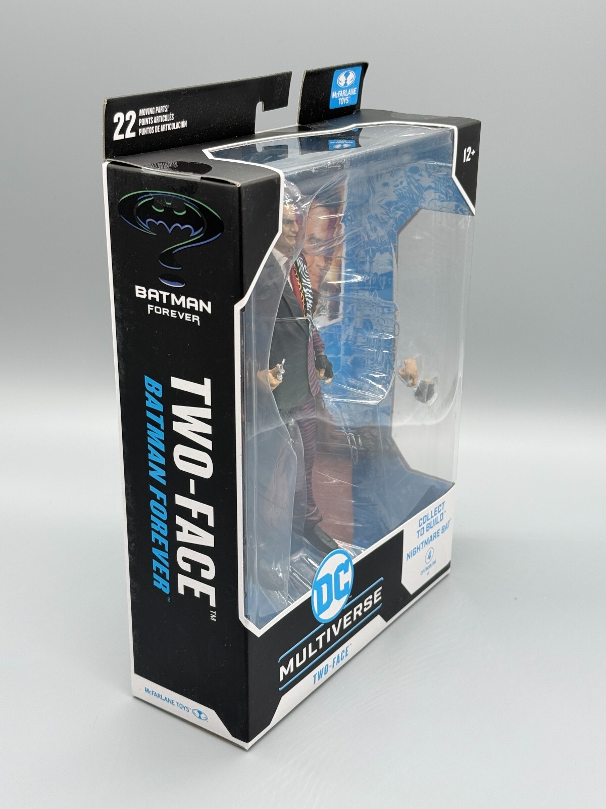 TWO-FACE McFarlane 7&Prime; DC Multiverse BATMAN FOREVER Movie Nightmare Bat BAF wave
