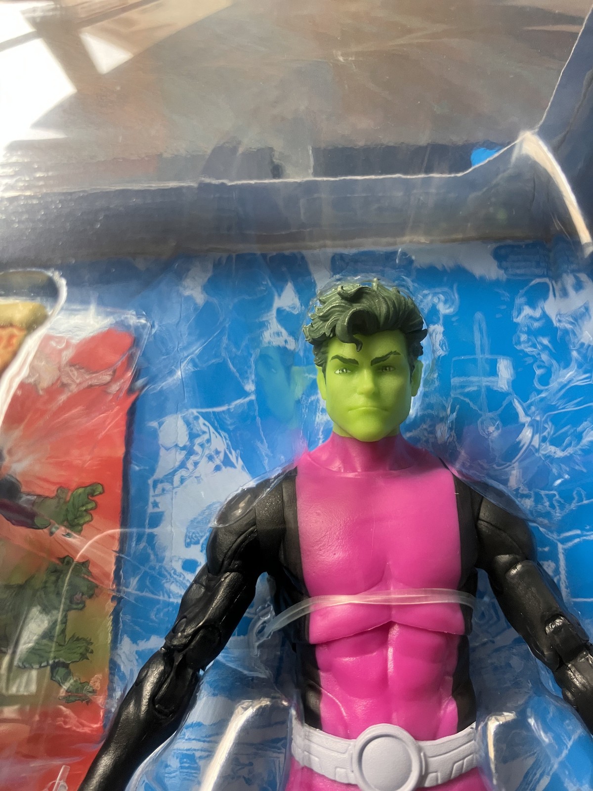 McFarlane DC Multiverse SDCC BEAST BOY PLATINUM 7&Prime; Action Figure TEEN TITANS GO!