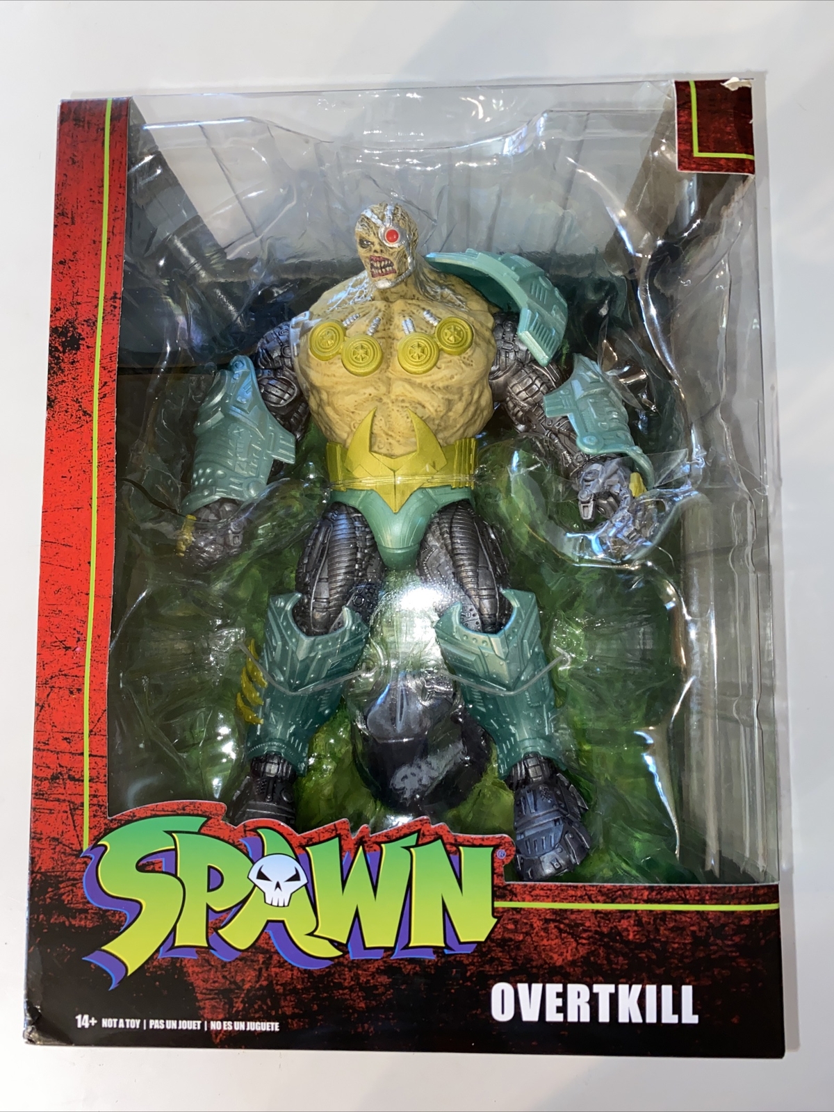 McFarlane Toys 2022 Spawn Overkill Megafig 10” Figure 22 Moving Parts
