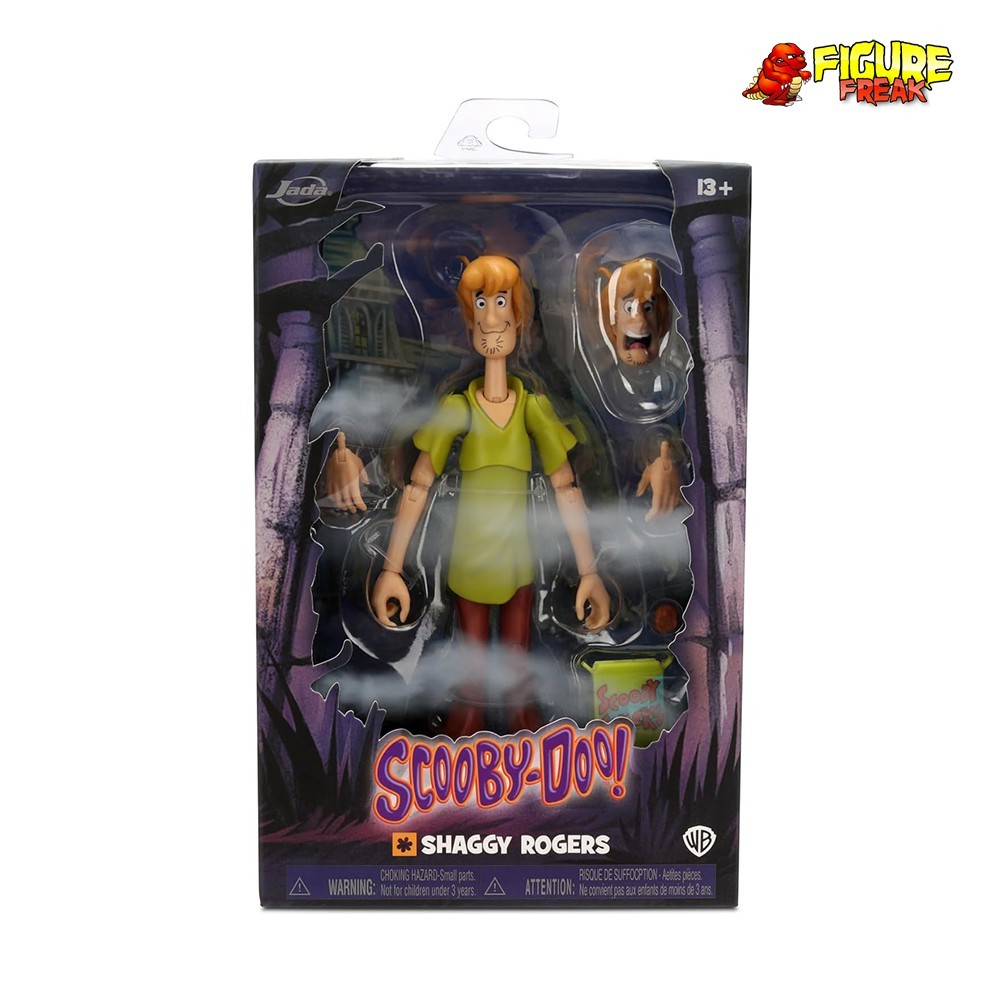 Jada Toys Scooby-Doo Shaggy Rogers 6&Prime; Figure (NM Packaging!)