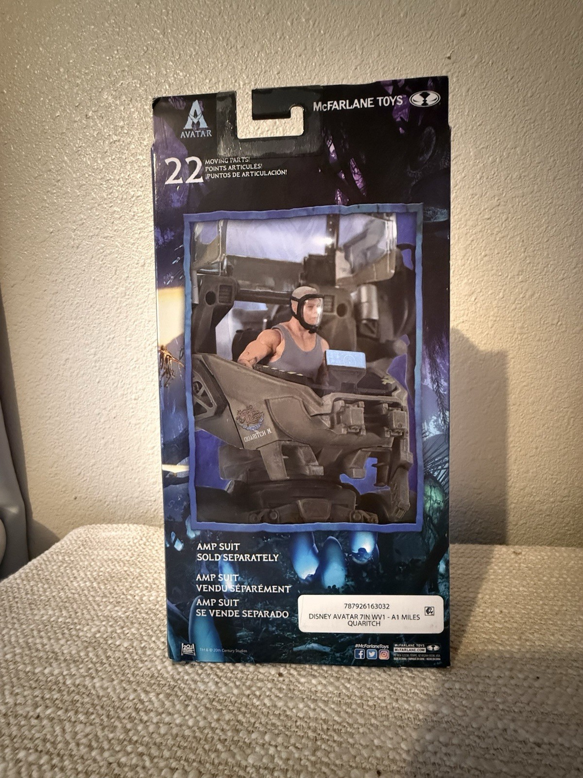 Avatar Colonel Miles Quaritch Action Figure 2022 Mcfarlane New Sealed