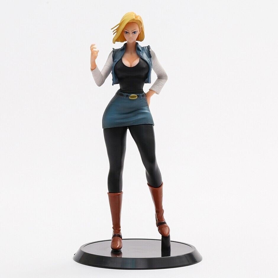 Dragon Ball Anime Figures Android 18 Figure DBZ PVC Statue Model Toys With Box