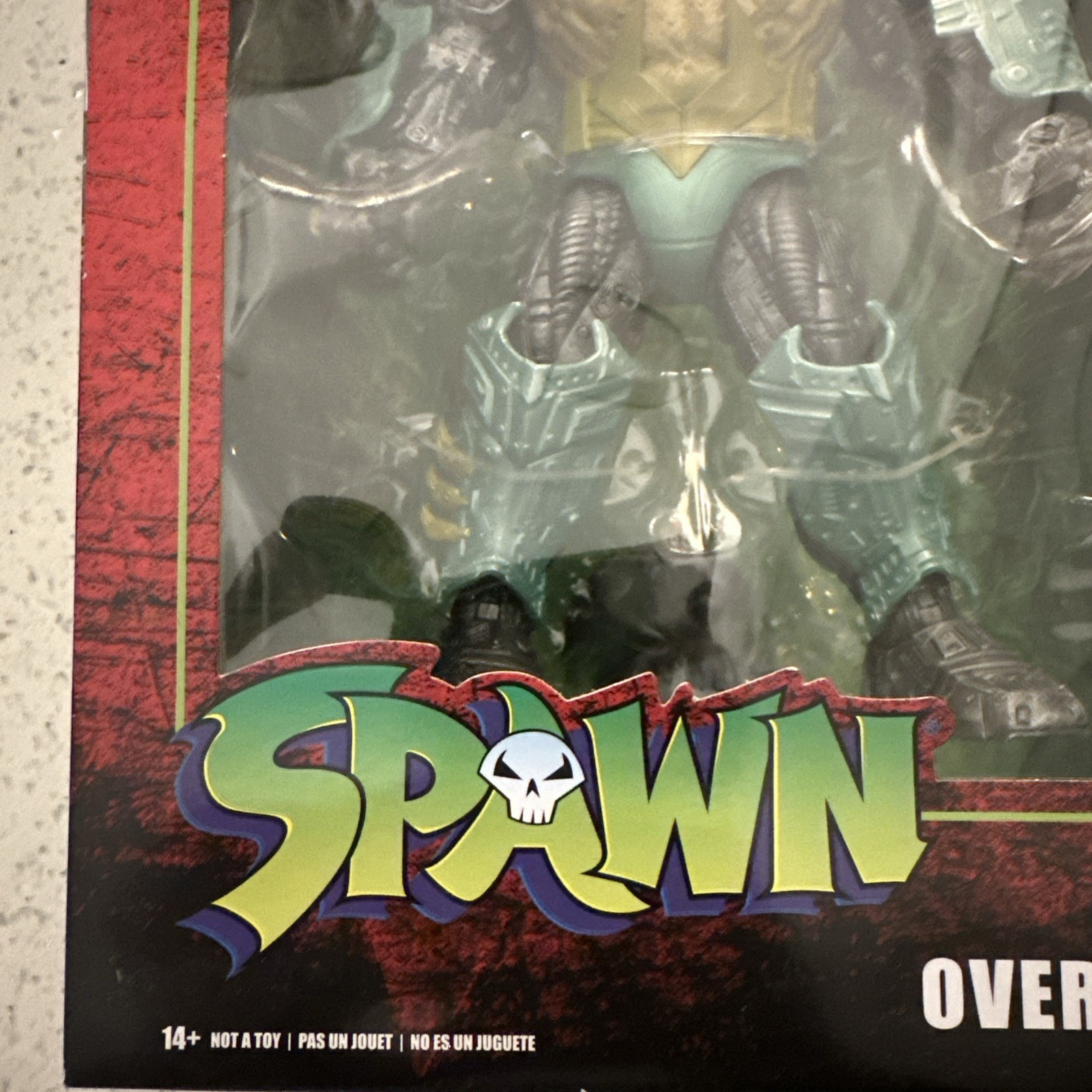 McFarlane Toys Spawn OVERTKILL Megafig Action Figure • NEW