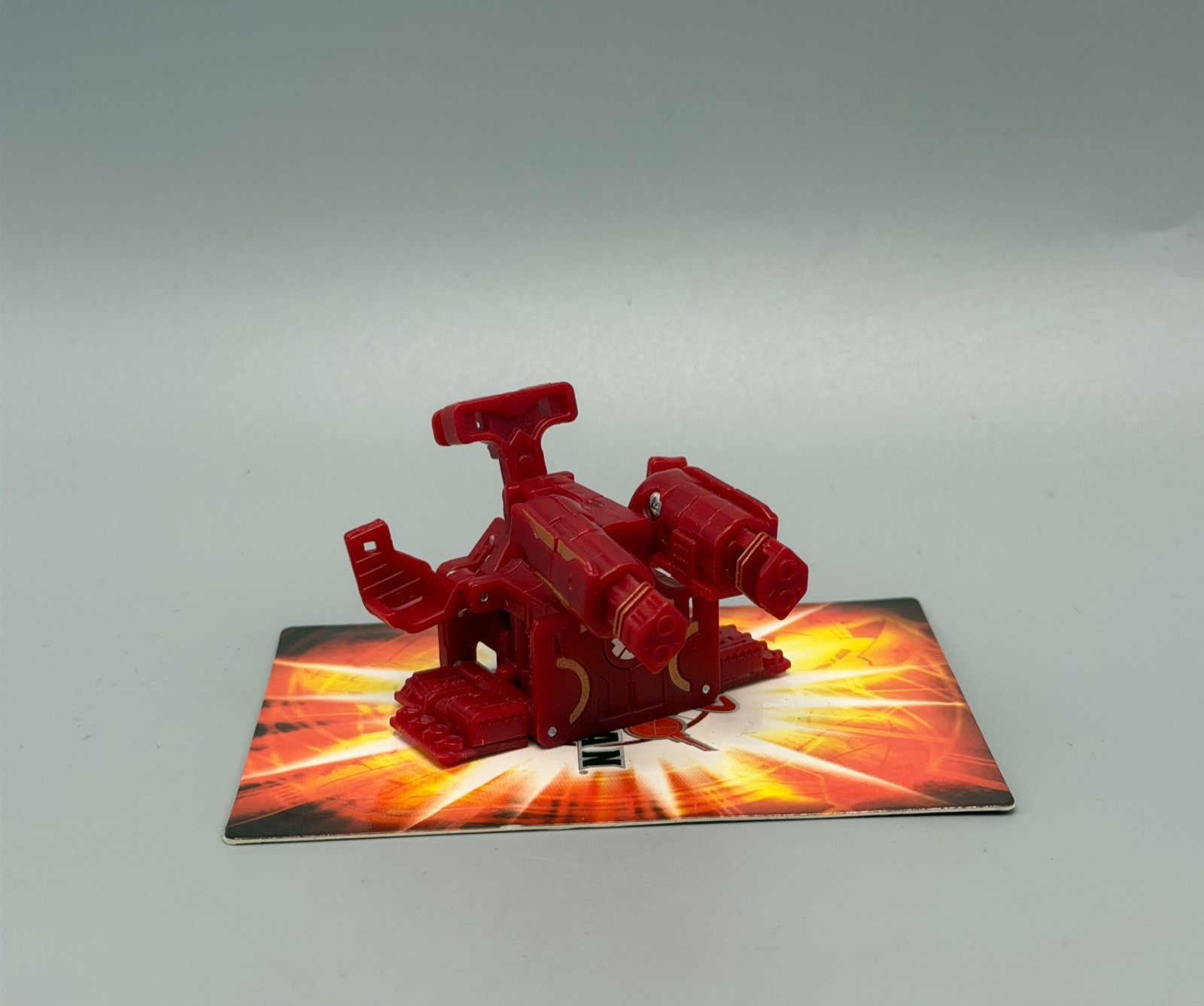 Bakugan Twin Destructor Pyrus Red & Copper Gundalian Invaders Battle Gear READ