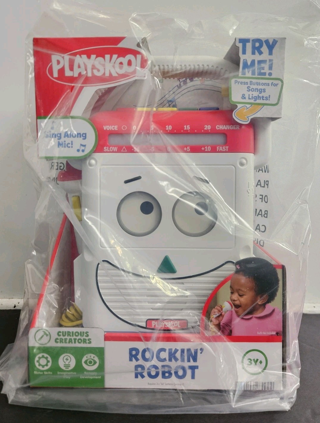 disney pixar toy story franchise Mr.mike rocking robot 2026 Playskoollightssound
