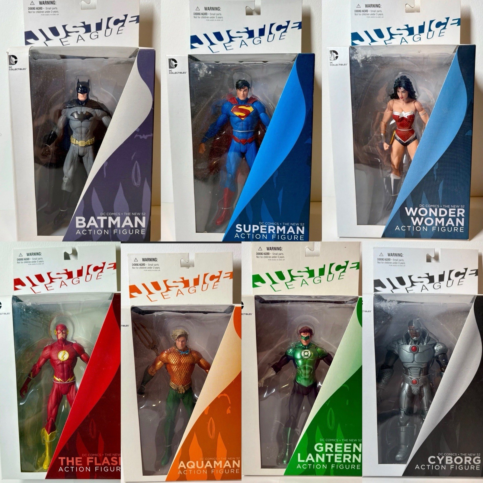 Dc Collectibles New 52 Dc Comics Justice League 7 Figure Bundle