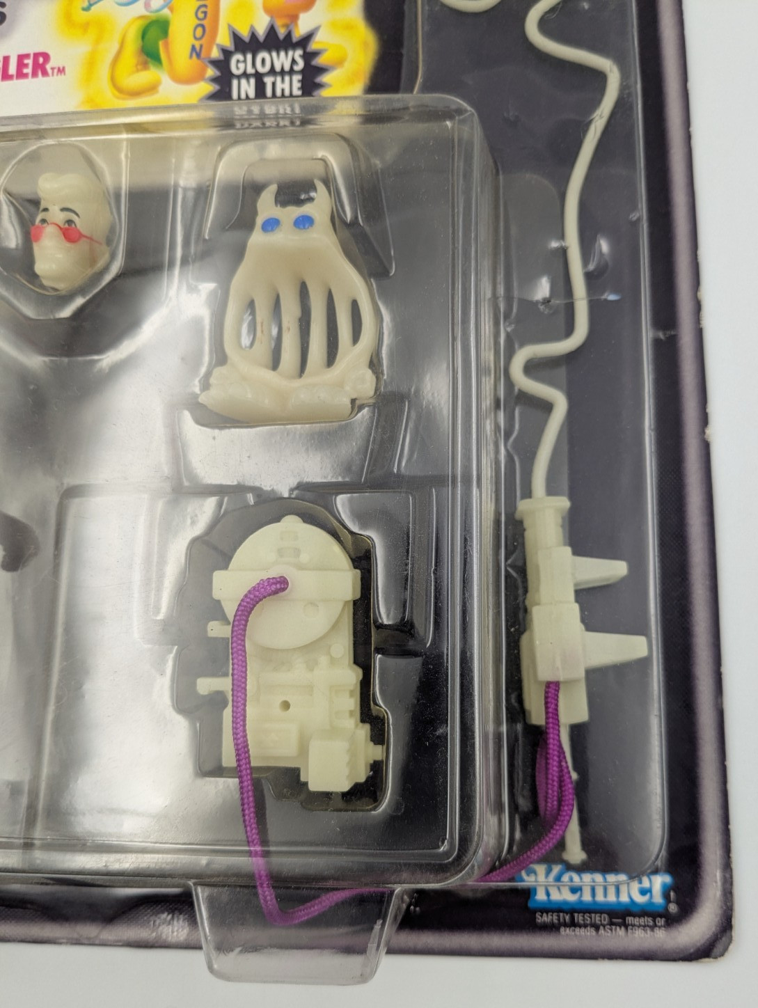 Vintage Kenner The Real Ghostbusters Ecto-Glow Egon Spengler Jail Jaw Ghost MOC