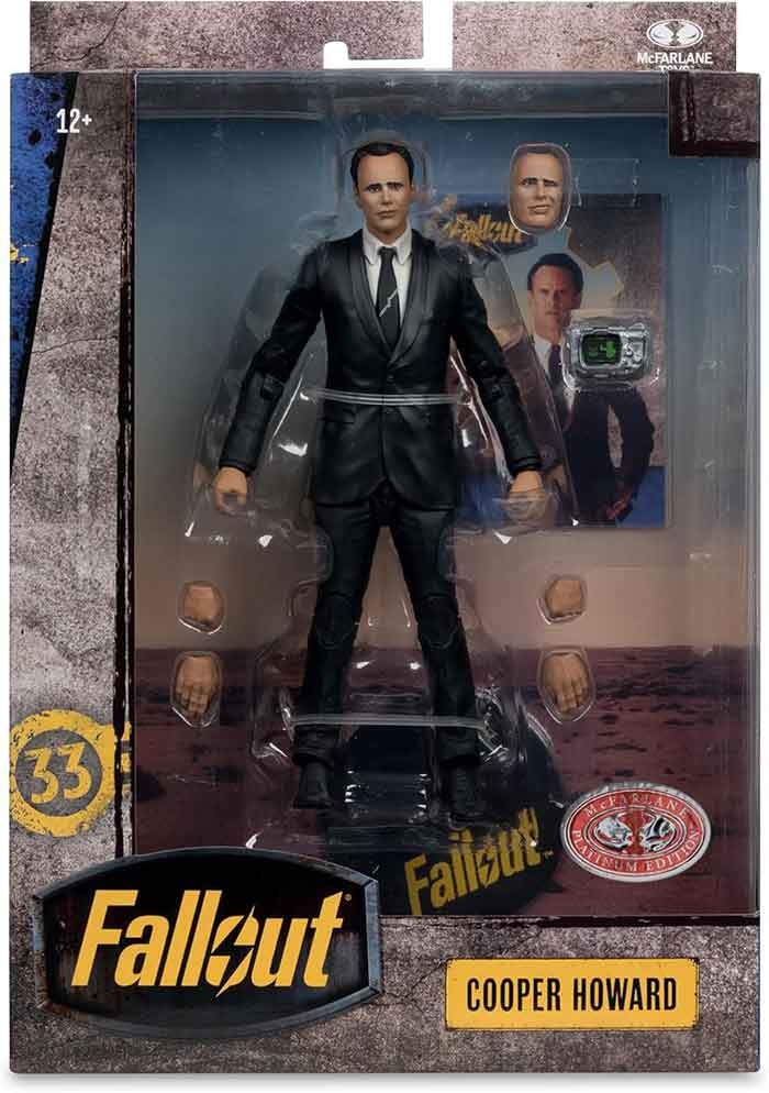 Fallout Season 2 7 Inch Action Figure Deluxe – Cooper Howard Red Platinum