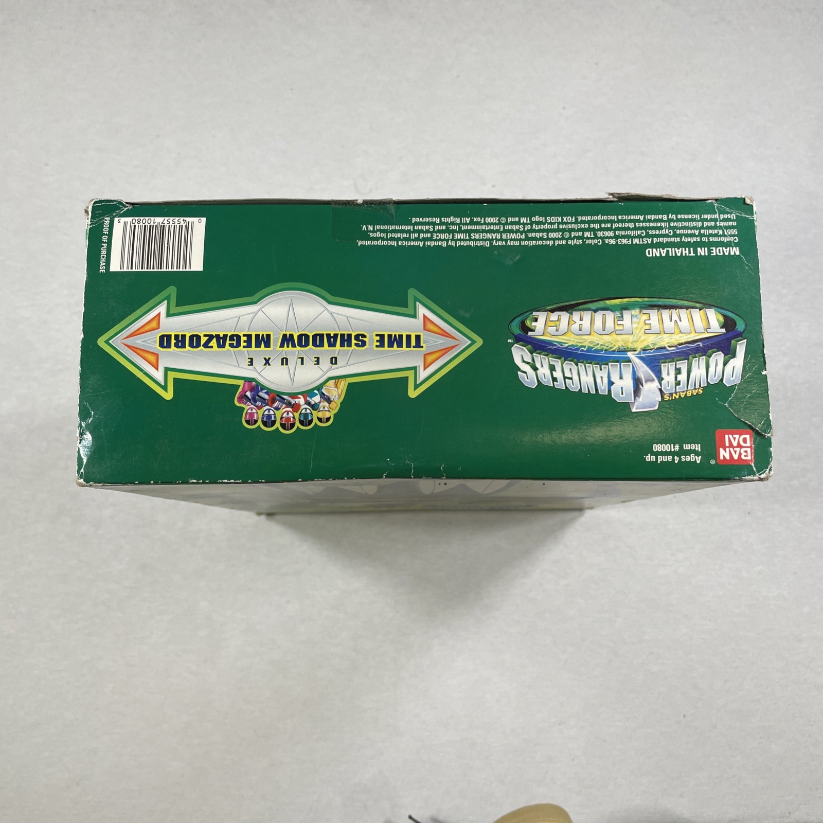 2001 Power Rangers Time Force Shadow Megazord DX Complete In Box Bandai Zord