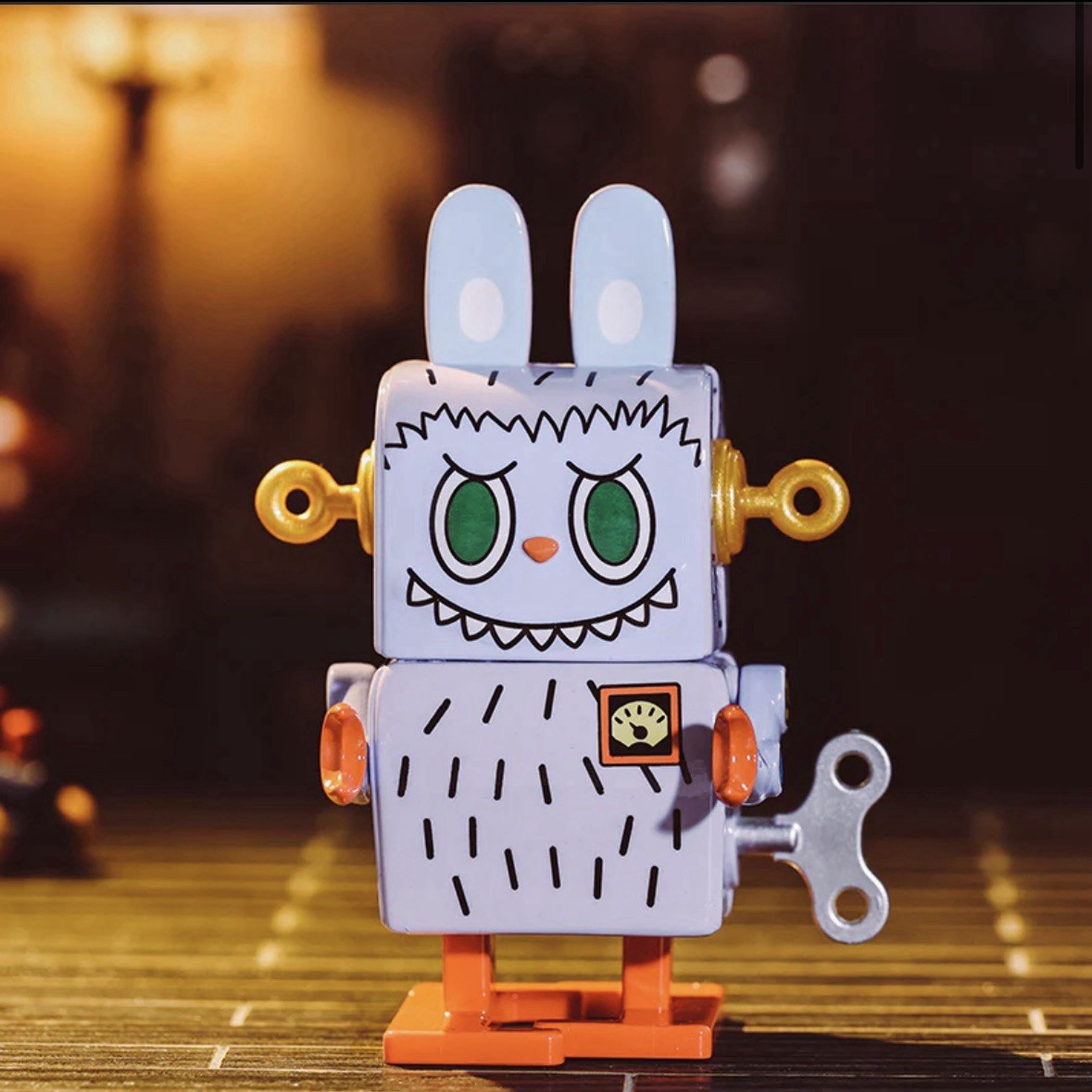 POP MART ⭐️ Authentic Labubu The Monsters Classic Toys [Clockwork Walking Robot
