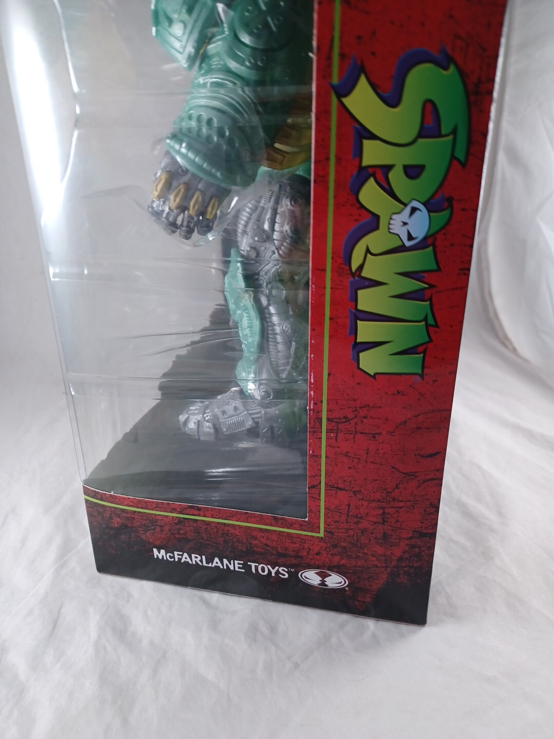 McFarlane Toys Spawn Overkill Mega 9.5&Prime; Action Figure New Box Damage