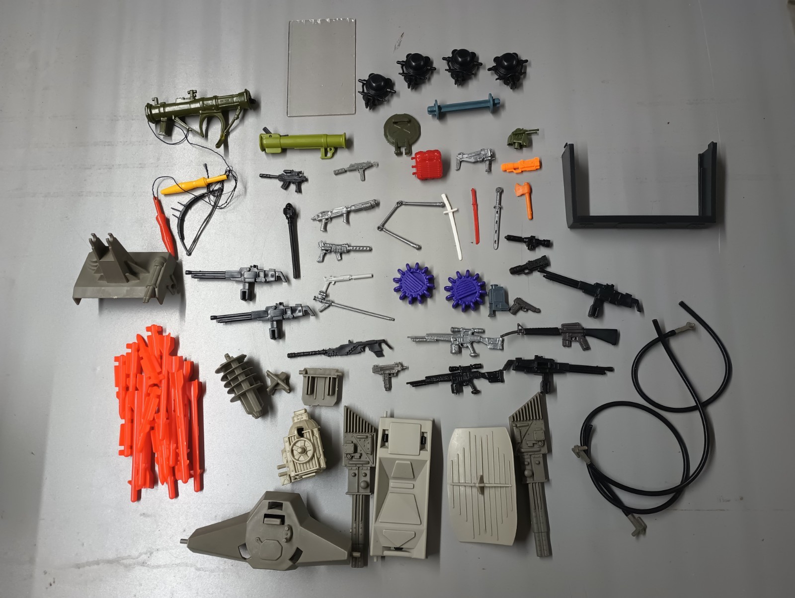 1980s G.I. Joe ARAH Part/Gun Mixed Accessory Lot