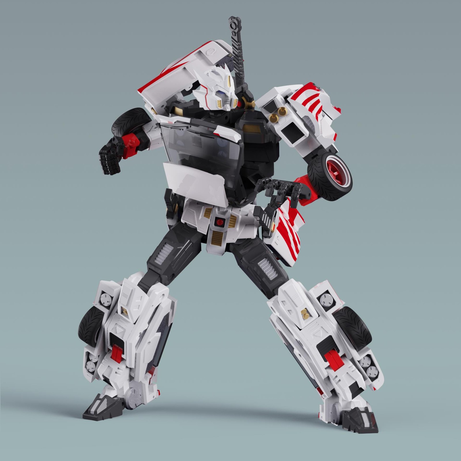 In Stock New MMC Ocular Max IF-02A Stray Swordsman Drift Normal Version Figure