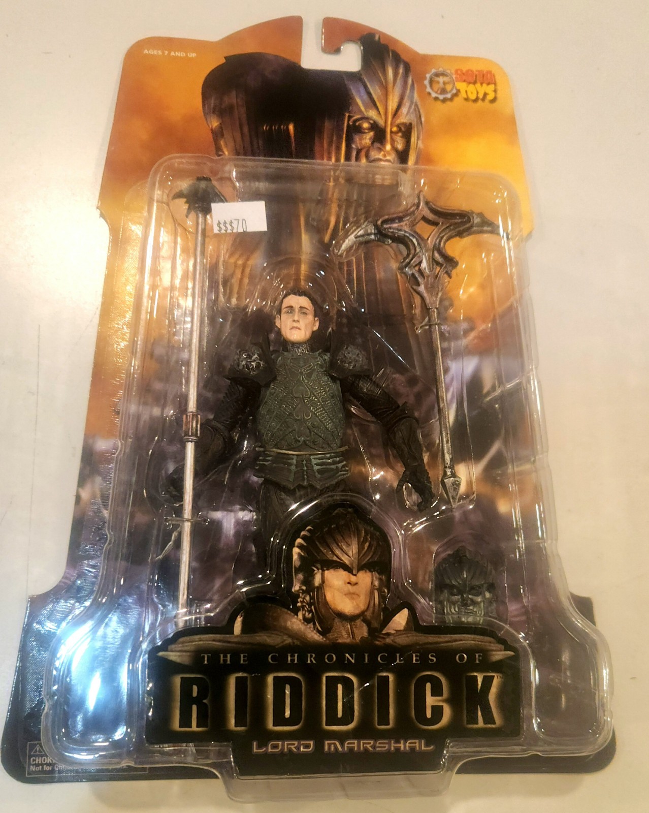 THE CHRONICLES of RIDDICK LORD MARSHAL 7&Prime; Action Figure SOTA TOYS NEW IN BOX