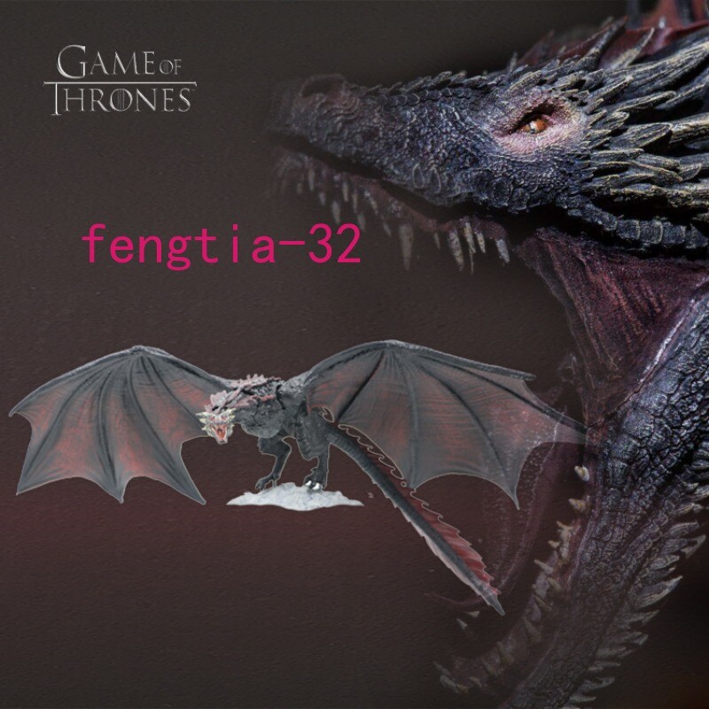 Game of Thrones Daenerys Targaryen&rsquo;s Black Dragon Drogon Figure McFarlane Statue